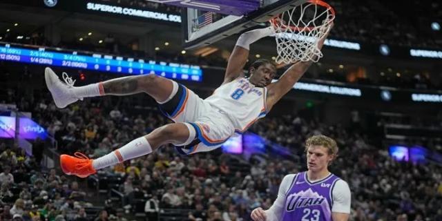 BetVictor伟德官方网站-流量队的好朋友！雷霆终结爵士 湖人勇士看到希望